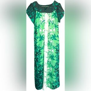 Vintage Royal Hawaiian Creations Maxi Dress 🍃 Coastal Grandma, Resortwear, Retro